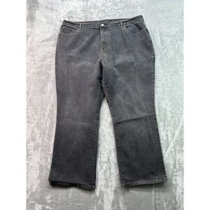 Venezia Lane Bryant Y2K Jean Stretch Bootcut High Rise Women Plus Sz 26P Black